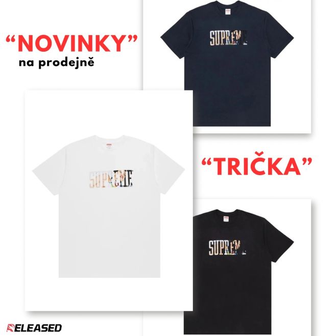 Na prodejnu nám dorazilo mnoho nových triček! Některé ještě nenajdeš na webu, tak doraž co nejdřív, ať si ulovíš to své!...